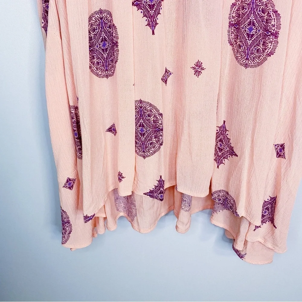 Free People - Blush Printed Tunic